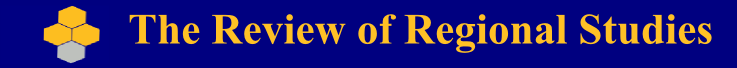 Review of Regional Studies